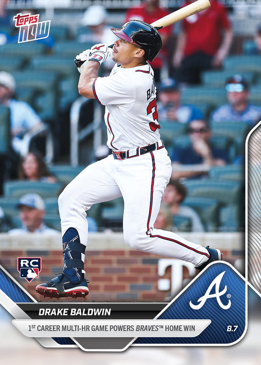 Drake Baldwin - 2025 MLB Topps NOW® - Card 530 - PR: 1070