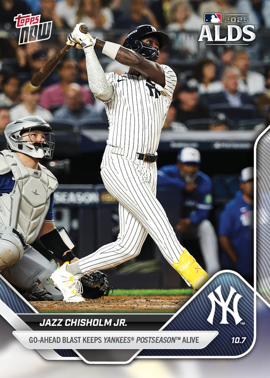 Jazz Chisholm Jr. - 2025 MLB Topps NOW® - Card 839 - PR: 983