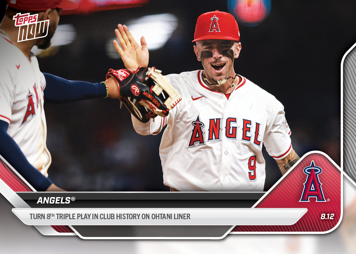 Angels - 2025 MLB Topps NOW® - Card 552 - PR: 908