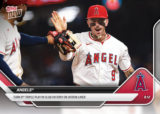 Angels - 2025 MLB Topps NOW® - Card 552 - PR: 908