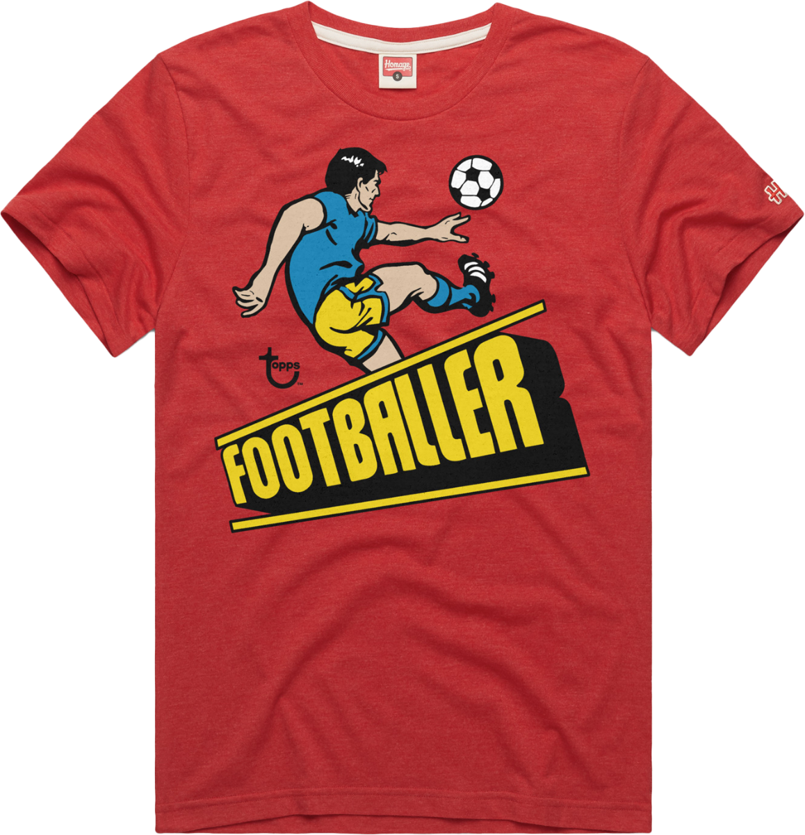 Topps Footballer Pro League Red Tee
