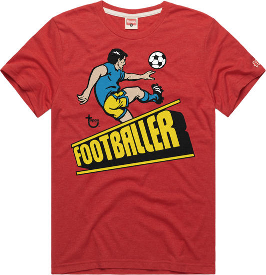 Topps Footballer Pro League Red Tee