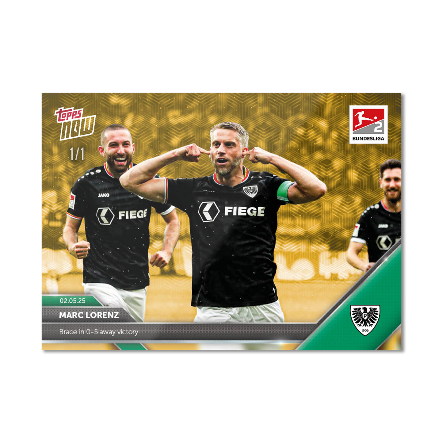 Marc Lorenz - 2024-25 Bundesliga Topps NOW® - Card 177 - PR: 36