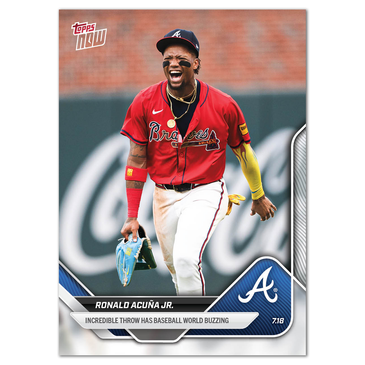 Ronald Acuña Jr. - 2025 MLB Topps NOW® - Card 436 - PR: 1433