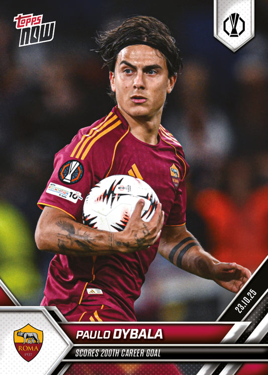Paulo Dybala - 2025-26 UEL Topps NOW® - Card 6
