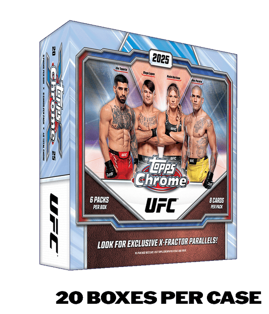 2025 Topps Chrome® UFC - Mega Box - Sealed Case