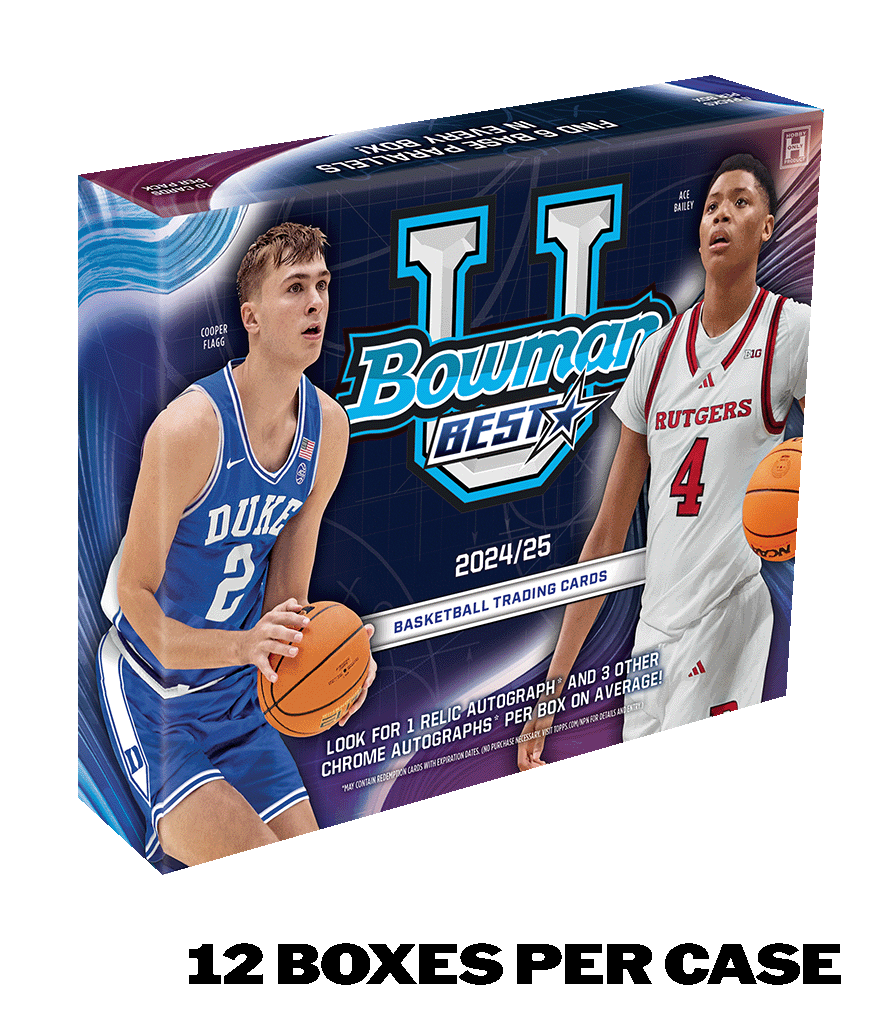 2024-25 Bowman University Best Basketball - Hobby Box - Sealed Case