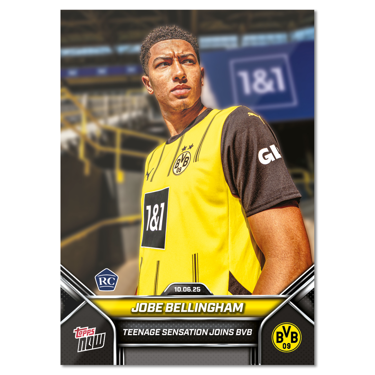 Jobe Bellingham - 2025-26 Borussia Dortmund Topps NOW® - Card 1 - PR: 3313