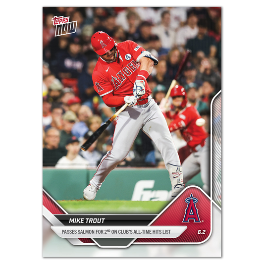 Mike Trout - 2025 MLB Topps NOW® - Card 248 - PR: 1333