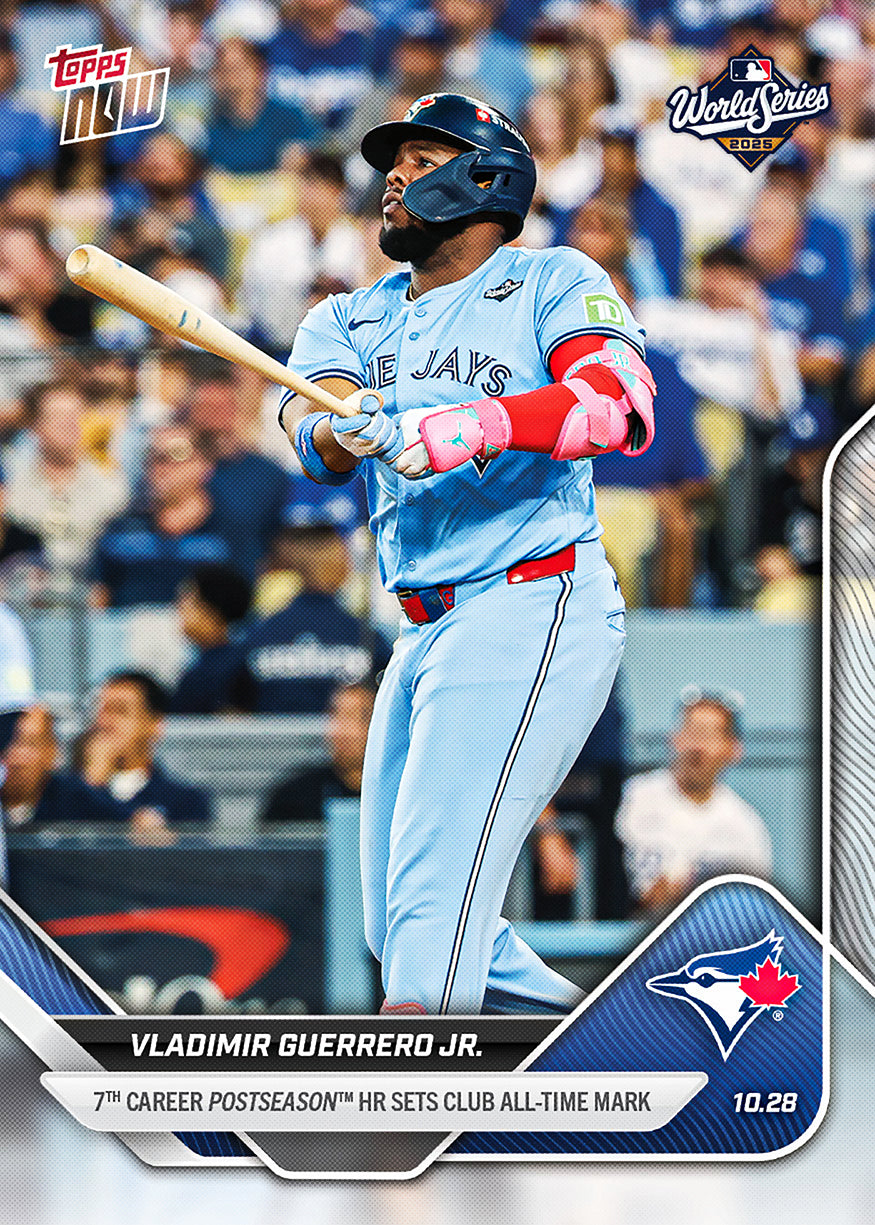 Vladimir Guerrero Jr. - 2025 MLB Topps NOW® - Card 909 - PR: 7662