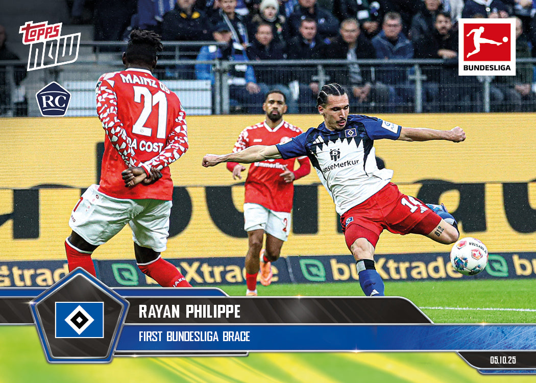 Rayan Philippe - 2025-26 Bundesliga Topps NOW® - Card 40 - PR: 441