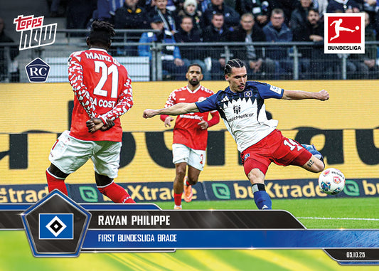 Rayan Philippe - 2025-26 Bundesliga Topps NOW® - Card 40 - PR: 441