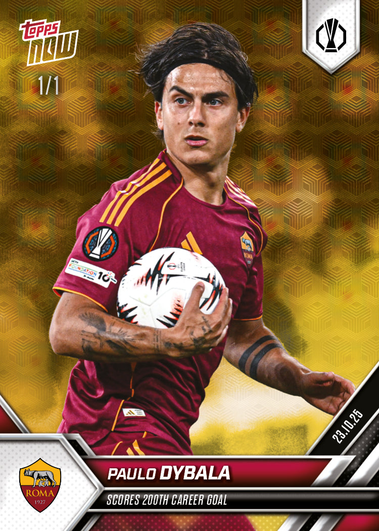 Paulo Dybala - 2025-26 UEL Topps NOW® - Card 6