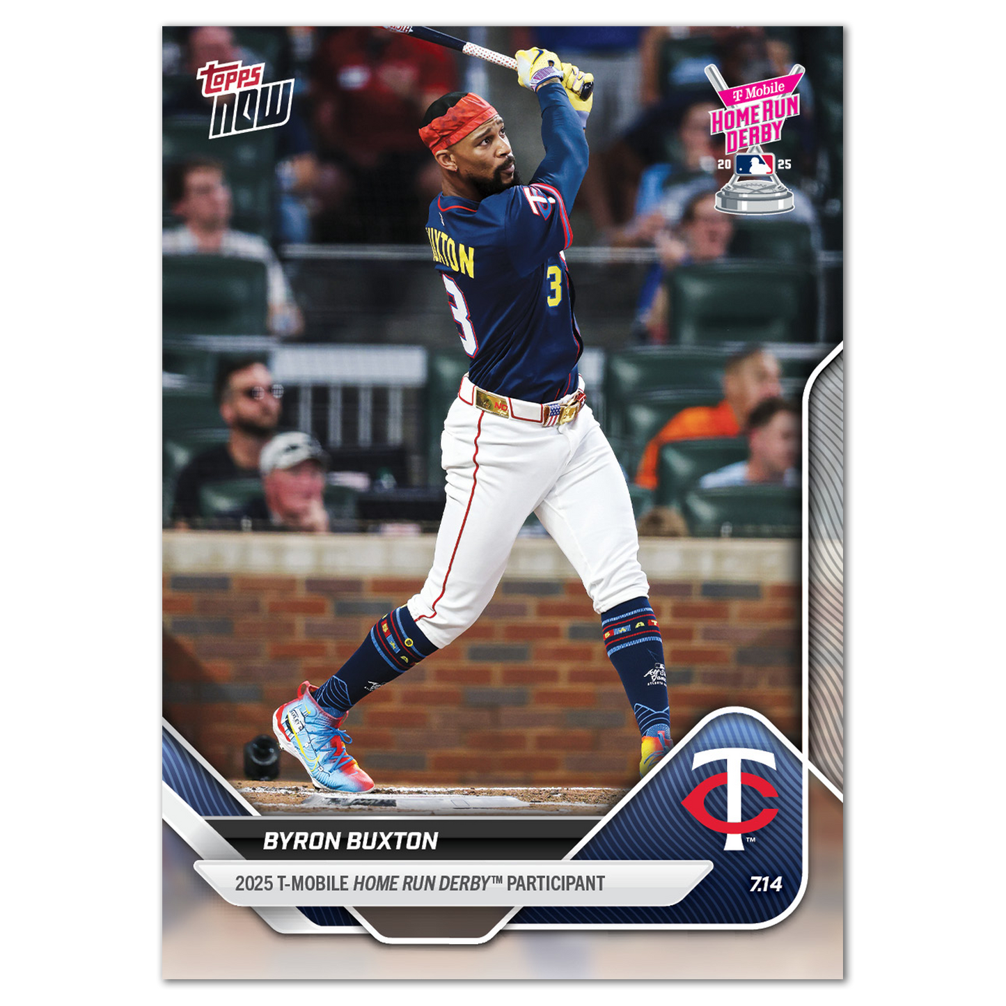 2025 Home Run Derby Set - MLB Topps NOW® - 9 Card Set - PR: 3816