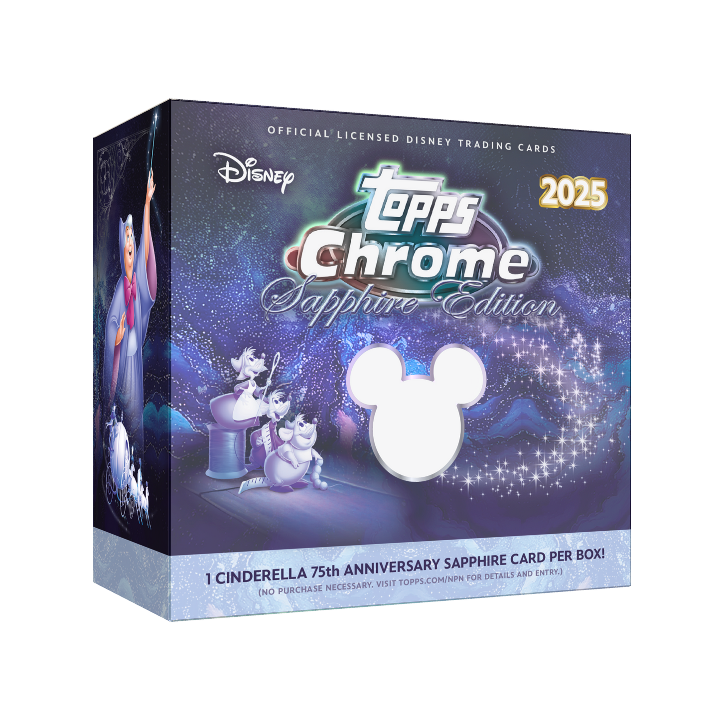 2025 Topps Chrome® Disney - Sapphire Edition - Hobby Box