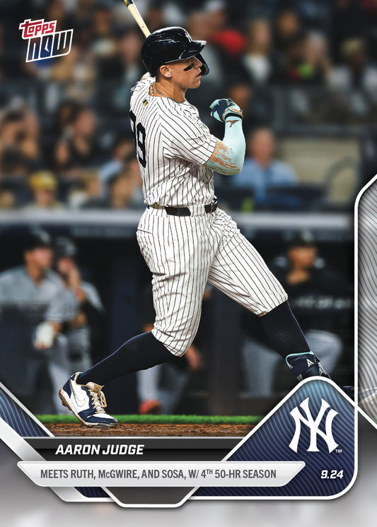 Aaron Judge - 2025 MLB Topps NOW® - Card 764 - PR: 10765