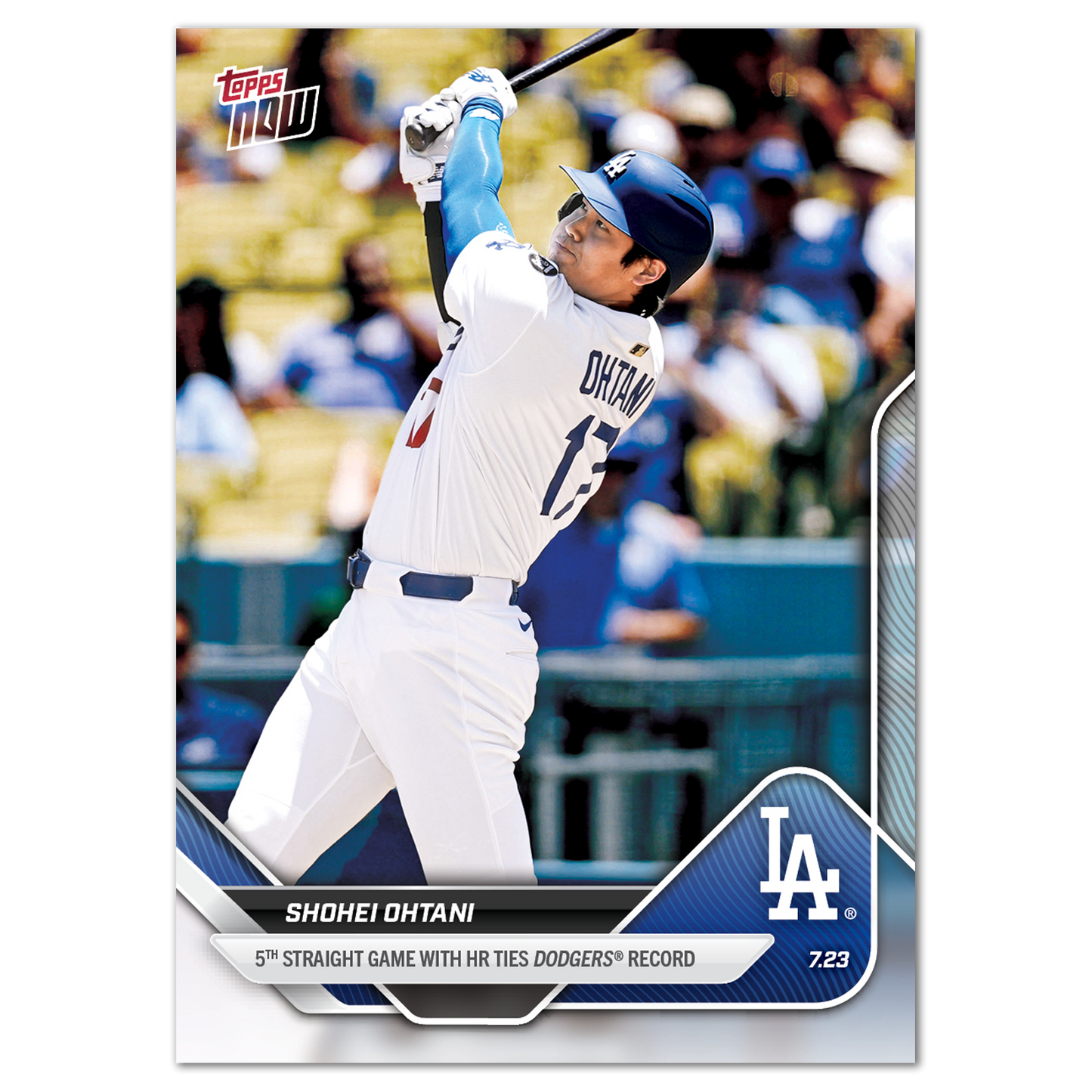 Shohei Ohtani - 2025 MLB Topps NOW® - Card 456 - PR: 5747