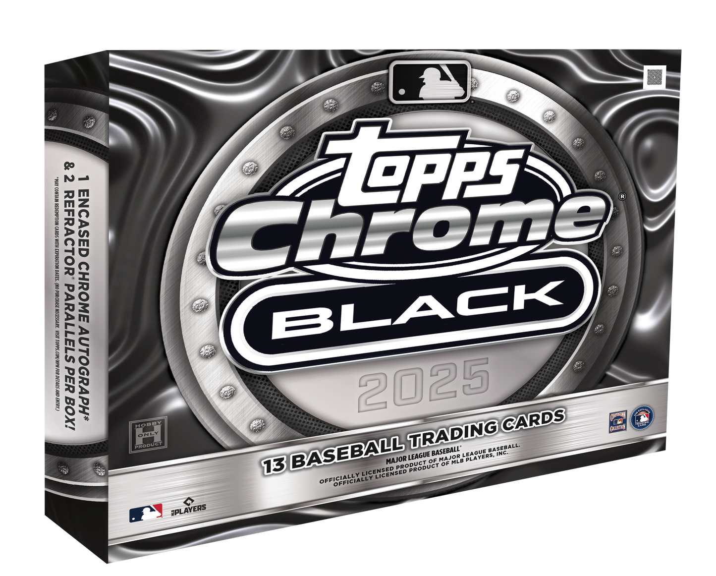 2025 Topps Chrome® Black Baseball - Hobby Box