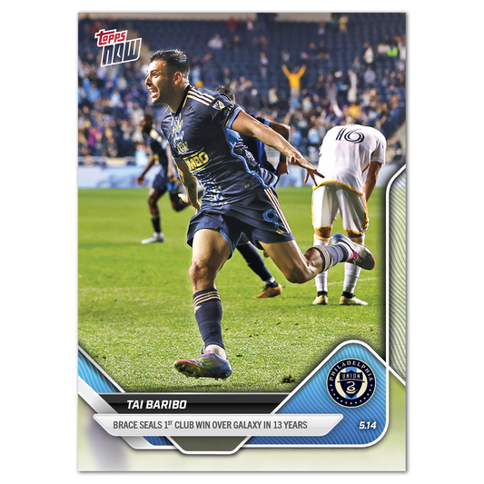 Tai Baribo - 2025 MLS Topps NOW® - Card 40 - PR: 157
