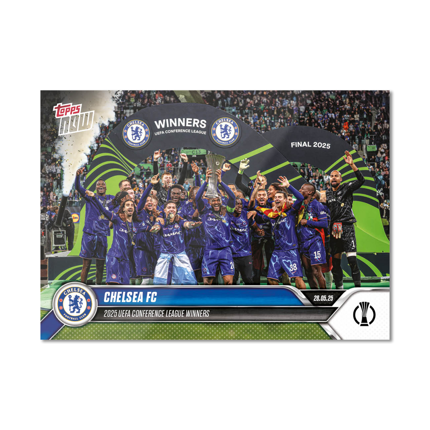 Chelsea FC - 2024-25 UECL Topps NOW® - Card 15 - PR: 1410