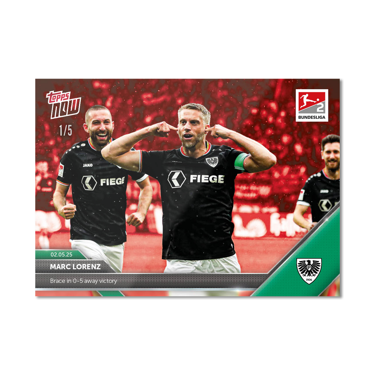 Marc Lorenz - 2024-25 Bundesliga Topps NOW® - Card 177 - PR: 36