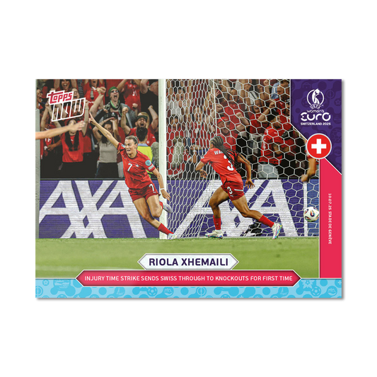 Riola Xhemaili - UEFA Women’s EURO 2025™ Topps NOW®  - Card 14 - PR: 101