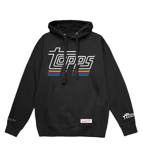 Topps Heritage Black 76 Logo Hoodie