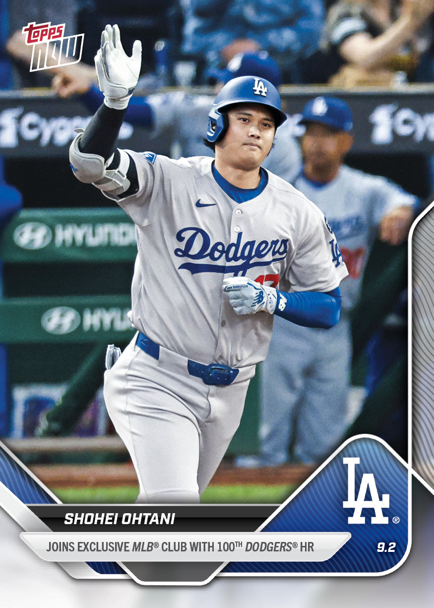 Shohei Ohtani - 2025 MLB Topps NOW® - Card 650 - PR: 8369