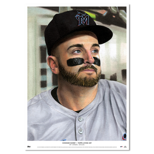 Topps Living Set Fine Art Print #834 - Connor Norby