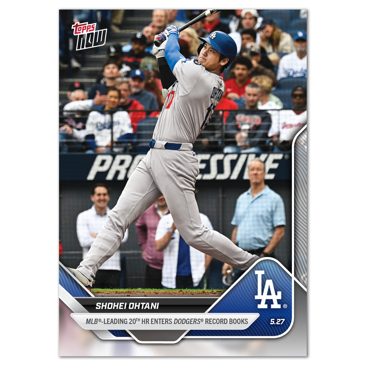 Shohei Ohtani - 2025 MLB Topps NOW® - Card 221 - PR: 5843