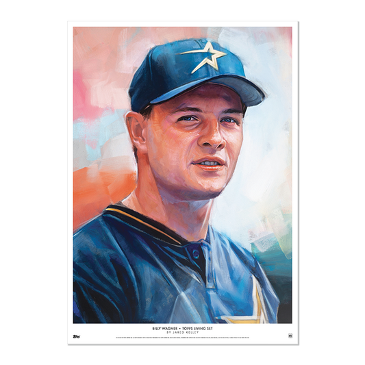 Topps Living Set Fine Art Print #852 - Billy Wagner