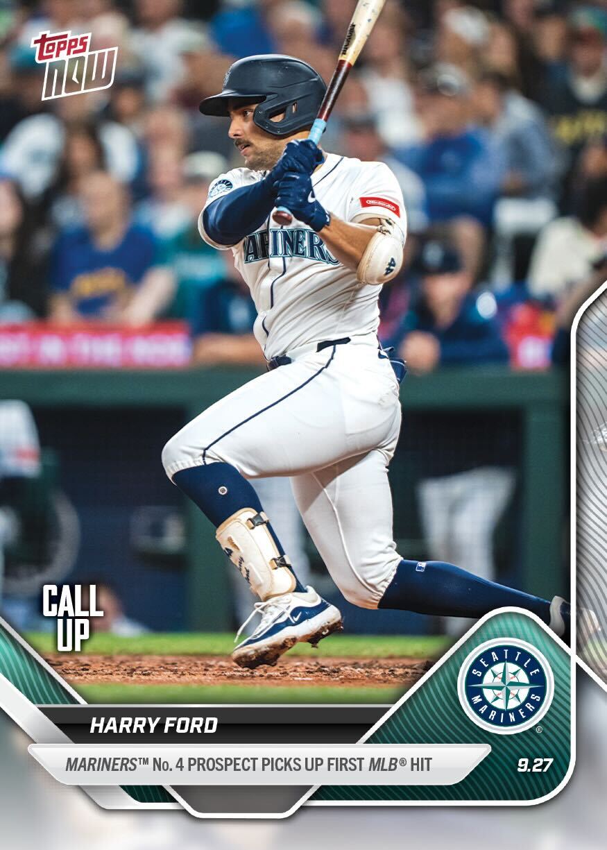 Harry Ford - 2025 MLB Topps NOW® - Card 785 - PR: 1248