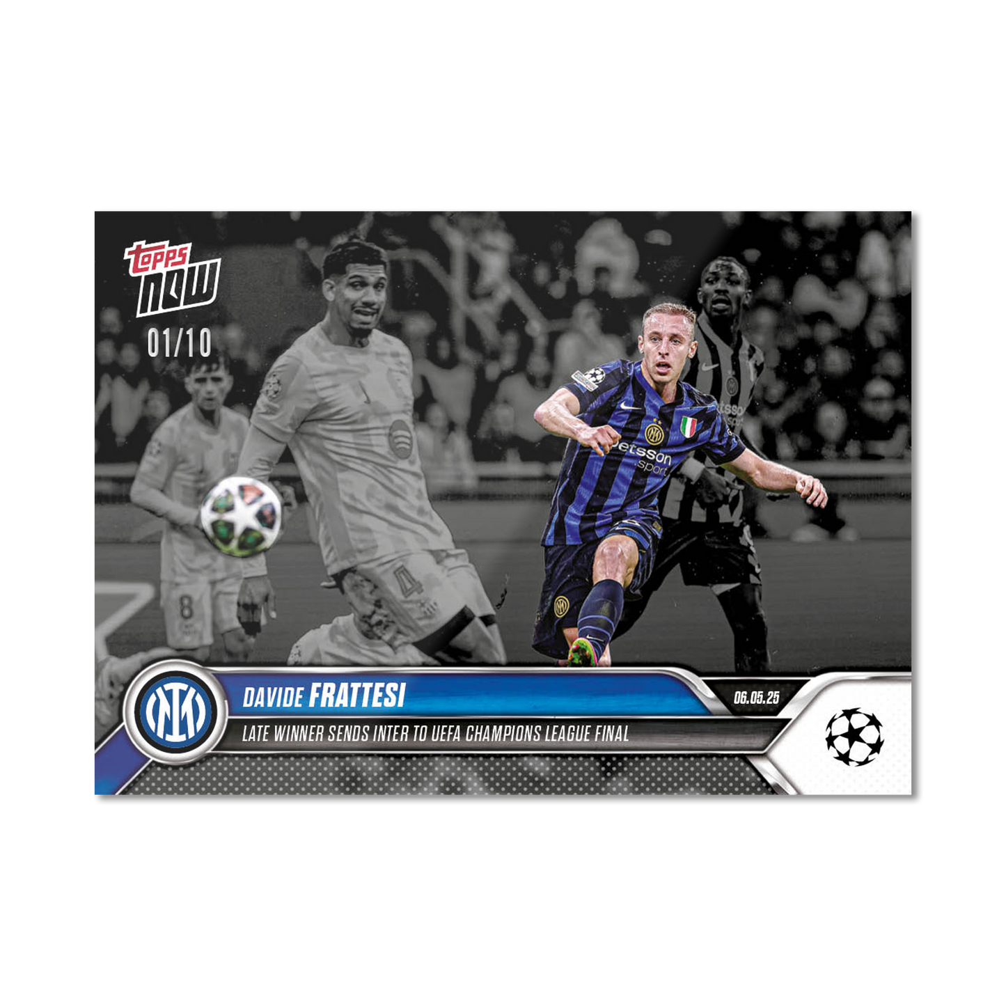 Davide Frattesi - 2024-25 UCL Topps NOW® - Card 153