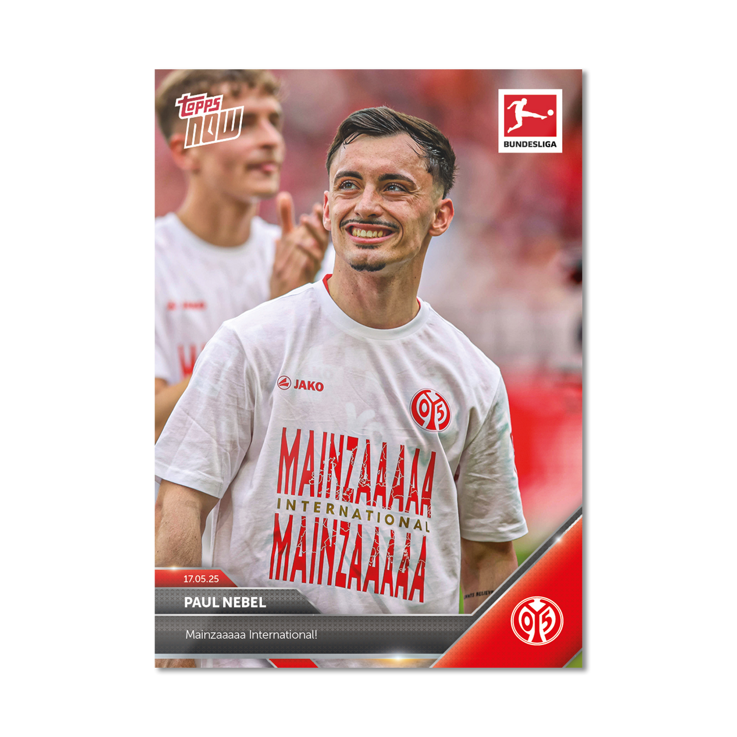 Paul Nebel - 2024-25 Bundesliga Topps NOW® - Card 191 - PR: 112