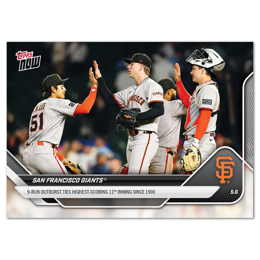 San Francisco Giants - 2025 MLB Topps NOW® - Card 149 - PR: 575