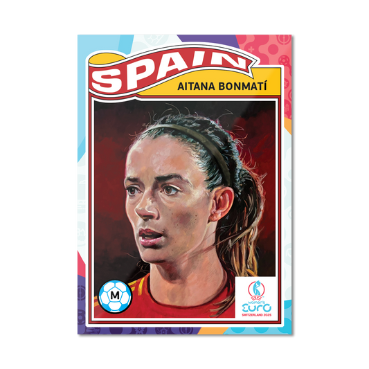 Aitana Bonmatí - UEFA Women’s EURO 2025™ Living Set® - Card 1 - PR: 1189