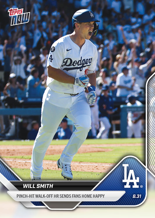 Will Smith - 2025 MLB Topps NOW® - Card 641 - PR: 748