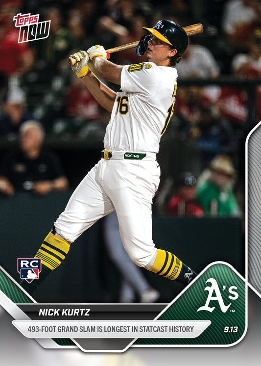 Nick Kurtz - 2025 MLB Topps NOW® - Card 711 - LOOK FOR AUTOS - PR: 10738