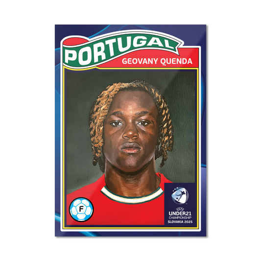 Geovany Quenda - 2025 UEFA Euro U-21 Living Set® - Card 8 - PR: 254