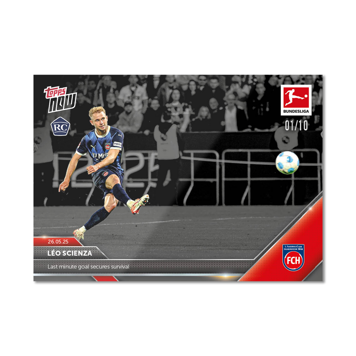 Léo Scienza - 2024-25 Bundesliga Topps NOW® - Card 195 - PR: 146