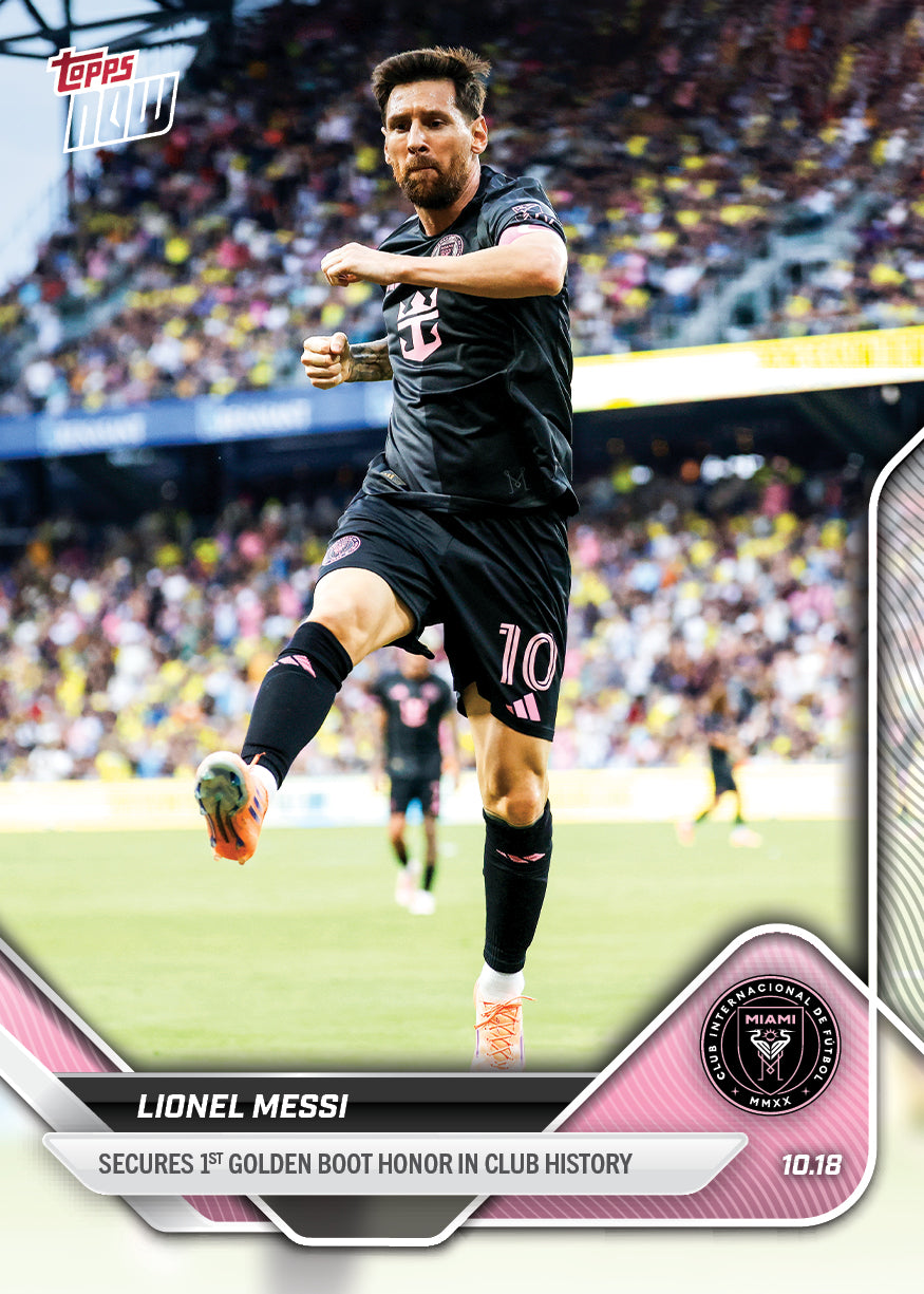 Lionel Messi - 2025 MLS Topps NOW® - Card 115 - PR: 5346