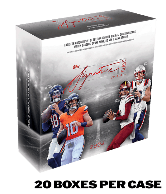 2024 Topps Signature Class Football - Mega Box - Sealed Case