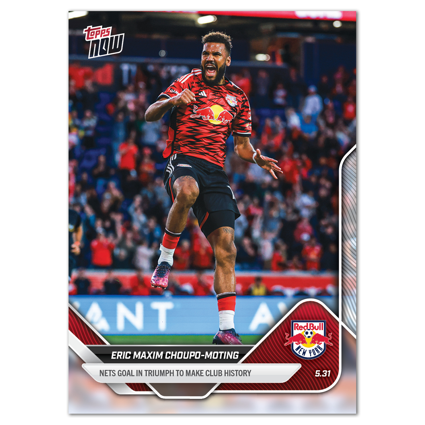 Eric Maxim Choupo-Moting - 2025 MLS Topps NOW® - Card 48 - PR: 145