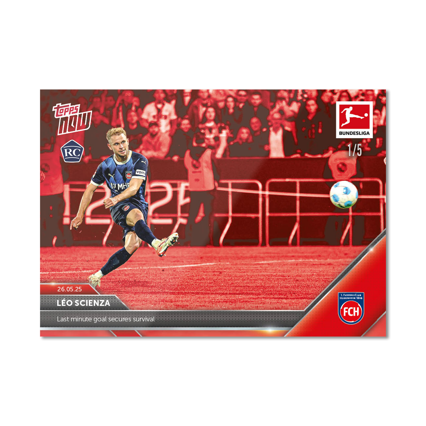 Léo Scienza - 2024-25 Bundesliga Topps NOW® - Card 195 - PR: 146