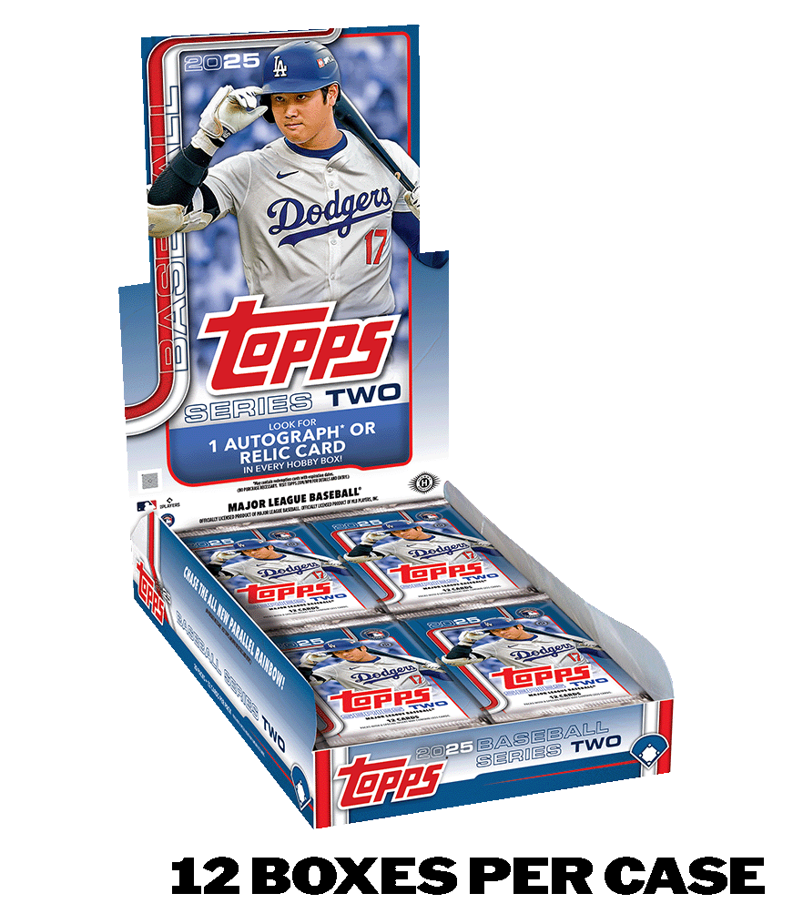 2025 Topps Baseball Series 2 - Hobby Box - Sealed Case