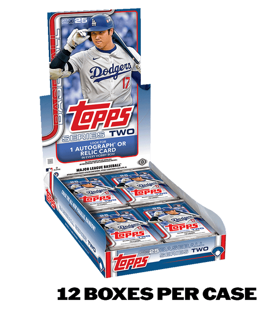 2025 Topps Baseball Series 2 - Hobby Box - Sealed Case