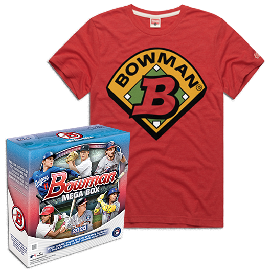 Bowman Mega + Bowman BB Logo - Red Tee