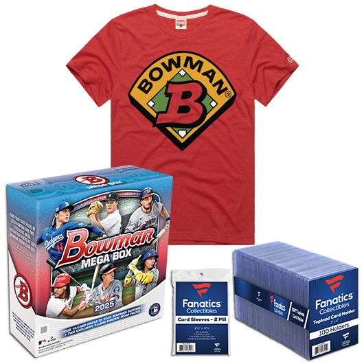 Bowman Mega + Bowman BB Logo - Red Tee + Supplies