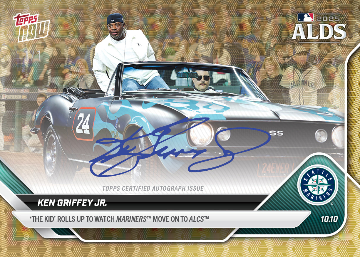 Ken Griffey Jr. - 2025 MLB Topps NOW® - Card 850 - PR: 4396