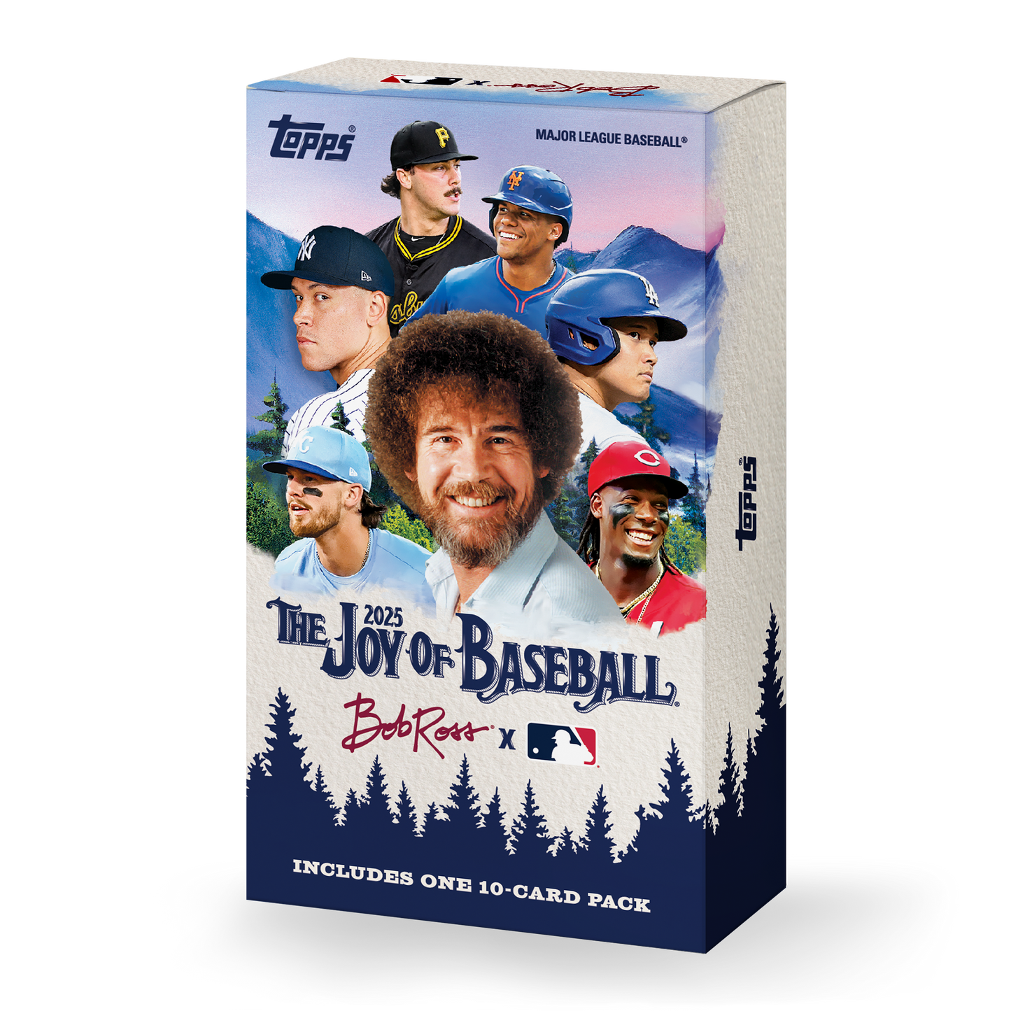 2025 Topps x Bob Ross: The Joy of Baseball - Happy Little Box
